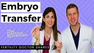 Embryo Transfer: IVF Doctor Explains What to Expect + Gives You an Inside Look at Her Transfer