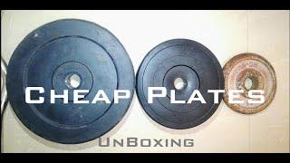 UnBoxing & comparison of Klapp 20Kg Adjustable Rubber Weight plates