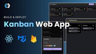 Build and Deploy Kanban Web App (React.js, Firebase, Drag & Drop, MUI v5, Zustand, Security Rules)