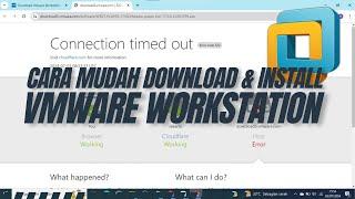 Cara Mudah Download dan Install VMware Workstation | Virtual Machine