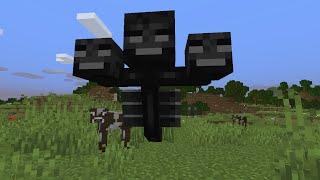 How to make a wither in Minecraft.