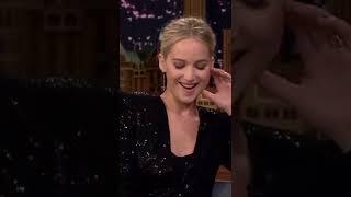 Jennifer Lawrence about her houres jimmy Fallon #shorts #jenniferlawerence #jimmyfallon