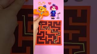 Maze challenge, it's fun, can Papillon escape... or is it game over? | Sheriff Labrador