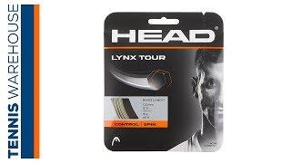 Tennis String Review: Head Lynx Tour  (co-polyester monofilament)