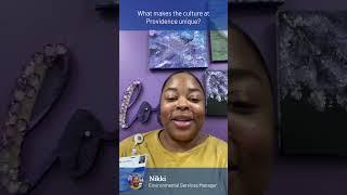 Providence Caregiver Video Testimonial - Nikki, Environmental Services Manager