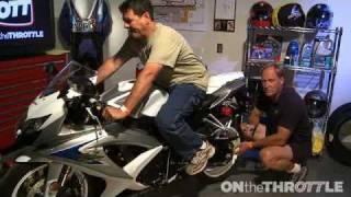 Setting Sag -GSX-R600 part 1