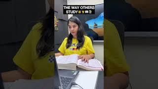 Others Vs Me While Studying #anubhamam #studytips #shortsviral