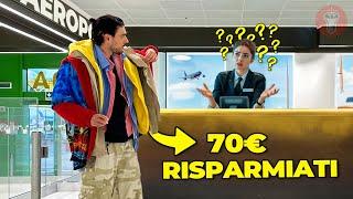 Indossare Tutta la Valigia per RISPARMIARE sul Volo - [Cose da NON Fare in Vacanza] - theShow