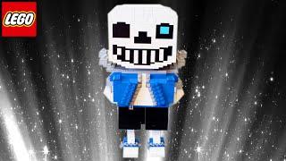 ЛЕГО САМОДЕЛКА - SANS ИЗ UNDERTALE!!!