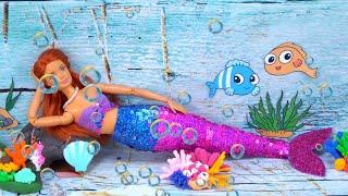 DIY Miniature splendid mermaid dress #shorts