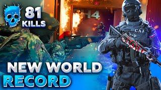 A new World Record | 81 MURDERS in the CoD WARZONE | 2 VS 3 | enoootuuuk