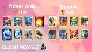 Nova I Arda vs Shadow［Clash Royale］