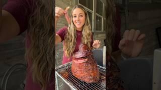 Bourbon Cherry Glazed Double Smoked Spiral Spiced Ham 