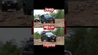 Jeep vs Toyota Offroad