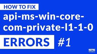 api-ms-win-core-com-private-l1-1-0.dll Missing Error | Windows | 2020 | Fix #1