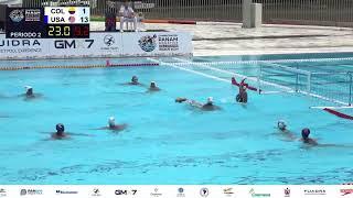 2024 Pan American Water Polo Championships - Game 3 USA v COL