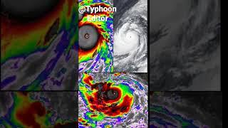 Typhoon Tip & Typhoon Haiyan Vs Some Of The Typhoons