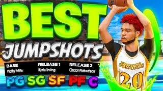 NEW BEST JUMPSHOTS FOR ALL BUILDS + 3PT RATINGS IN NBA2K25! HOW TO TIME EACH JUMPSHOT TO NEVER MISS!