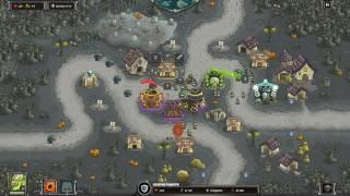 Прохождение Kingdom Rush Frontiers Veteran - Костеград  3 Stars