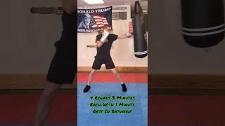 AWESOME 4 Round HEAVY BAG ROUTINE! (Improve Your Jab, Hand Speed, Power, & Cardio!) #boxingworkout