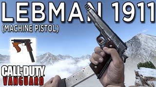 Lebman 1911 Machine Pistol [Secret Weapon] on Call of Duty Vanguard PS5 Gameplay