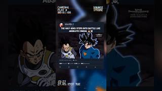 GOKU'S FIGHT ENTRY IS A CINEMATIC MASTERPIECE 