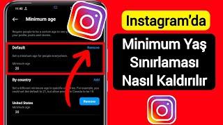 Instagram'da Minimum Yaş Sınırlaması Nasıl Kaldırılır | Instagram Yaş Kısıtlı Ayarları (2024)