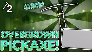 How to get the Overgrown Pickaxe in Refinery Caves 2 - ROBLOX