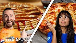 TEAM PANNENKOEK  vs TEAM PIZZA ! | The Battle Stuntsteppen | Zappsport