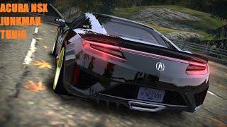 NFS Most Wanted  Acura NSX  JunkMan Tuning