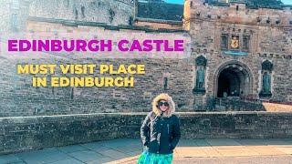 Inside Edinburgh Castle !! Full Walking Tour !! Scotland !!