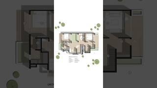 Architecture Floor Plan render using Photoshop #architecture #render #floorplan #photoshop #plan