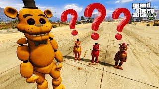 TOY FREDDY & ROKSTAR & Jelly VALERA IN GTA 5 EXPERIMENTS IN GTA 5 MODS - Five Nights Freddie FNAF