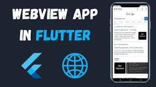 How To Make WebView App in Flutter