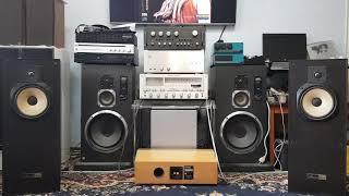 Sinus Live Maxilab 100 & Technics su-9600 + amp luxman m 383 test