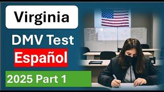 DMV Virginia gov Practice Test Spanish 2025 Virginia Driver's Test