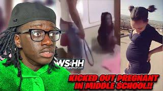 This Middle School Girl Is PREGNANT For The 2ND TIME And Her Dad Exposed And KICKED Her OUT ON LIVE…