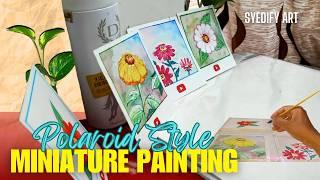 Essential Watercolor Techniques & Drawing Tips to Paint Miniature Flowers | Syedify