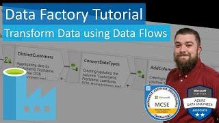 How to transform data using Data Flows