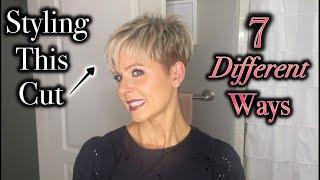 Pixie Hair Tutorial | 7 Quick Change Styling Ideas