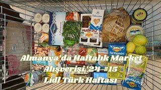 Almanya'da haftalık market alışverişi '24 #15 | Lidl'da Türk haftası, Netto'da Harry Potter ürünleri