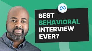 Meta behavioral interview - PERFECT approach (with Meta Product Manager)