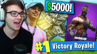 $5000 FORTNITE TOURNAMENT PRACTICE! (Tenser, Crude vs. Kiwiz, Formula)