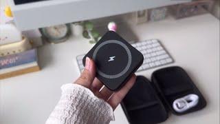 Unboxing and Setup of X40 3-in-1 Wireless Charger & Stand | Must-Have Apple Accessory! @_justfelicia