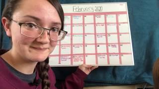 ASMR February Schedule and Patreon Info//ASMR by alynicolejosephina