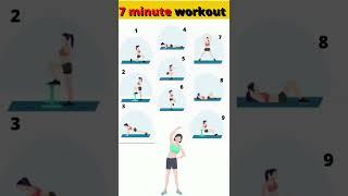 7 minute workout  At Home Full body Easy