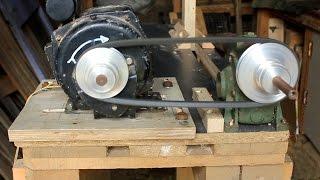 DIY Woodturning Lathe From Pallets & Washing Machine Motor Part 1 Bricolaje torno