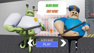 Alien Base Mode BARRY'S PRISON RUN New Game Huge Update Roblox - All Bosses Battle FULL GAME #roblox