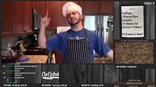 Chef Lethal Cooks! Seared Scallops & Sprouts! Livestream #37