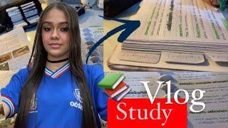 STUDY VLOG :  ESTUDANDO PRA PROVA # 2ºciclo #ensinomédio  #colegiointegral